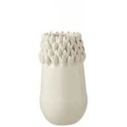 LANADECO Vases Vase Céramique Gris H27,8cm -Sablie Vases Soldes vase ceramique blanc h27 8cm 2