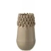 LANADECO Vases Vase Céramique Gris H27,8cm -Sablie Vases Soldes vase ceramique gris h27 8cm 1