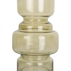 Present Time Vases Vase Courtly Glass Large Verre Vert -Sablie Vases Soldes vase courtly glass large verre vert 4