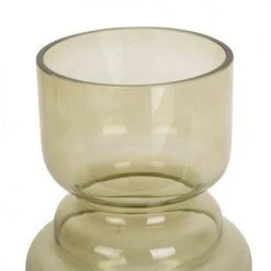 Present Time Vases Vase Courtly Glass Large Verre Vert -Sablie Vases Soldes vase courtly glass large verre vert 5