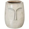 Ixia Vases Vase Crème En Forme De Visage H18cm -Sablie Vases Soldes vase creme en forme de visage h18cm