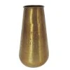 Passage Vernet Vases Vase Cylindrique Aluminium Motifs Or -Sablie Vases Soldes vase cylindrique aluminium motifs or