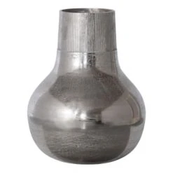 Sablie Vases Soldes 20 Bepurehome Vases Vase Déco En Métal Vase á Fleurs Argent 46x36x36
