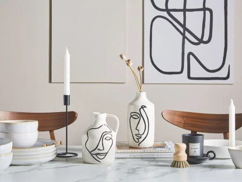 Sablie Vases Soldes 36 Sablie Vases Soldes -Sablie Vases Soldes vase decoratif blanc 22 cm 1