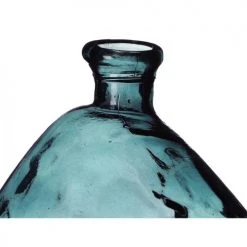 Wadiga Vases Vase Décoratif En Verre Recyclé Gris - 33x33x33cm -Sablie Vases Soldes vase decoratif en verre recycle gris 33x33x33cm 1