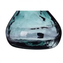 Wadiga Vases Vase Décoratif En Verre Recyclé Gris - 33x33x33cm -Sablie Vases Soldes vase decoratif en verre recycle gris 33x33x33cm 2