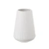 Wadiga Vases Vase Design En Céramique Blanc 15x15x20,3cm -Sablie Vases Soldes vase design en ceramique blanc 15x15x20 3cm
