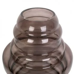 Present Time Vases Vase Distinct Verre Marron -Sablie Vases Soldes vase distinct verre marron 3