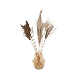 Present Time Vases Vase Distinct Verre Marron Clair -Sablie Vases Soldes vase distinct verre marron clair 2