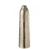 LANADECO Vases Vase Droit Irrégulier Alu Argent H61cm -Sablie Vases Soldes vase droit irregulier alu argent h61cm