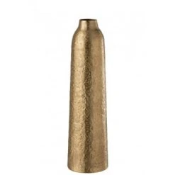 LANADECO Vases Vase Droit Irrégulier Alu Argent H61cm -Sablie Vases Soldes vase droit irregulier alu or h63cm