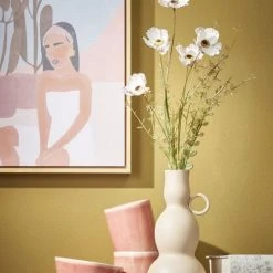 Mica Decorations Vases Vase En Aluminium Beige H24 -Sablie Vases Soldes vase en aluminium beige h24 3