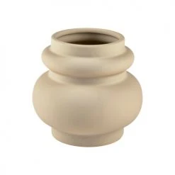 Villa Collection Vases Vase En Argile Beige Sable