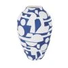 Maisons Du Monde Vases Vase En Argile Blanche Et Bleue H42 -Sablie Vases Soldes vase en argile blanche et bleue h42 1000 3 17 220187 1