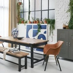 Maisons Du Monde Vases Vase En Argile Blanche Et Bleue H42 -Sablie Vases Soldes vase en argile blanche et bleue h42 1000 3 17 220187 3