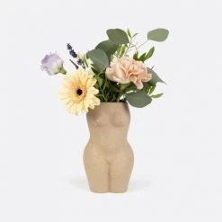 DOIY Vases Vase En Céramique Body Small H18,5cm -Sablie Vases Soldes vase en ceramique body small h18 5cm 5