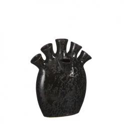 Mica Decorations Vases Vase En Céramique Couleur Noir H30.5