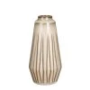 Mica Decorations Vases Vase En Céramique Crème Rayé H30 -Sablie Vases Soldes vase en ceramique creme raye h30