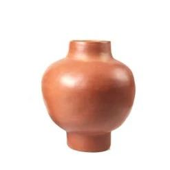Ames Vases Vase En Céramique Noire 31x34x31cm -Sablie Vases Soldes vase en ceramique rouge 31x34x31cm