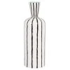 Maisons Du Monde Vases Vase En Dolomite Blanche à Stries Noires H34 -Sablie Vases Soldes vase en dolomite blanche a stries noires h34 1000 16 14 214403 1