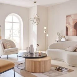 Maisons Du Monde Vases Vase En Dolomite Blanche Gravée -Sablie Vases Soldes vase en dolomite blanche gravee 1000 10 2 211439 8