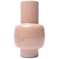 Zago Vases Vase En Fer émaillé Rose -Sablie Vases Soldes vase en fer emaille rose 4