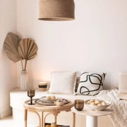 Maisons Du Monde Vases Vase En Grès Beige Et Lignes Verticales Blanches H33 -Sablie Vases Soldes vase en gres beige et lignes verticales blanches h33 1000 15 25 213348 4