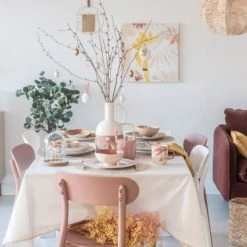 Maisons Du Monde Vases Vase En Grès Beige Rosé H25 -Sablie Vases Soldes vase en gres beige rose h25 1000 10 16 203704 3