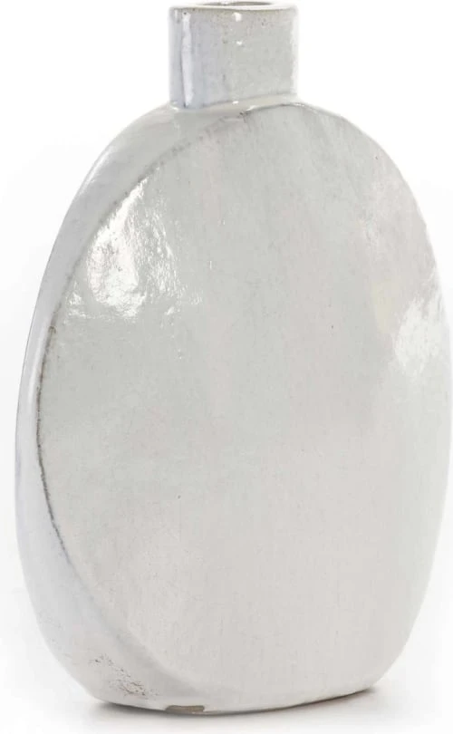 Thai Natura Vases Vase En Grès Blanc 52x18x56cm 4 Thai Natura Vases Vase En Grès Blanc 52x18x56cm – Image 2