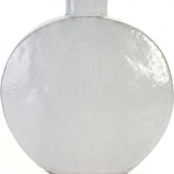 Thai Natura Vases Vase En Grès Blanc 52x18x56cm