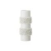 Bloomingville Vases Vase En Grès Blanc H20.5 -Sablie Vases Soldes vase en gres blanc h20 5