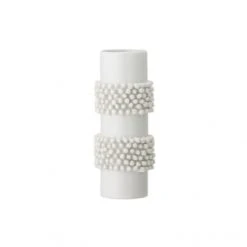 Bloomingville Vases Vase En Grès Blanc H20.5