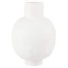 Maisons Du Monde Vases Vase En Grès Blanc H35 -Sablie Vases Soldes vase en gres blanc h35 1000 16 28 216426 1
