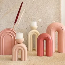 Maisons Du Monde Vases Vase En Grès Coloris Vieux Rose H30 -Sablie Vases Soldes vase en gres coloris vieux rose h30 1000 5 36 218812 5