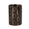 Maisons Du Monde Vases Vase En Grès Doré Et Noir H16 -Sablie Vases Soldes vase en gres dore et noir h16 1000 6 27 228520 1