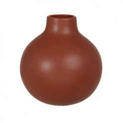 Maisons Du Monde Vases Vase En Grès Marron H13
