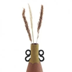 Madam Stoltz Vases Vase En Grès Multicolore H25.5 -Sablie Vases Soldes vase en gres multicolore h25 5 1