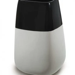 Sibo Homeconcept Vases Vase En Gres Noir 40 Cm