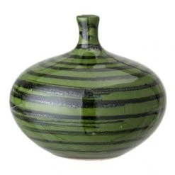Bloomingville Vases Vase En Grès Vert H12.5
