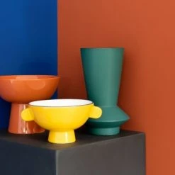 Maisons Du Monde Vases Vase En Grès Vert H19 - Lot De 2 -Sablie Vases Soldes vase en gres vert h19 1000 3 27 215359 4