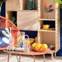 Maisons Du Monde Vases Vase En Grès Vert H19 - Lot De 2 -Sablie Vases Soldes vase en gres vert h19 1000 3 27 215359 5