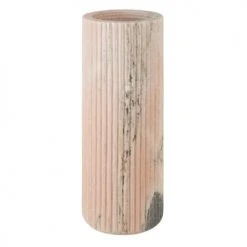 Maisons Du Monde Vases Vase En Marbre Strié Marron Et Noir H41