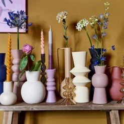 Mica Decorations Vases Vase En Métal Beige H25 -Sablie Vases Soldes vase en metal beige h25 2