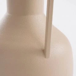 Mica Decorations Vases Vase En Métal Beige H25 -Sablie Vases Soldes vase en metal beige h25 4