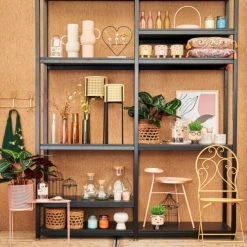 Mica Decorations Vases Vase En Métal Blanc Cassé H34,5 -Sablie Vases Soldes vase en metal blanc casse h34 5 4