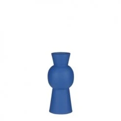 Sablie Vases Soldes 34 Mica Decorations Vases Vase En Métal Bleu H20
