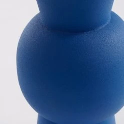 Mica Decorations Vases Vase En Métal Bleu H20 -Sablie Vases Soldes vase en metal bleu h20 5