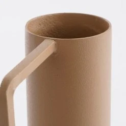Mica Decorations Vases Vase En Métal Brun Clair H30 -Sablie Vases Soldes vase en metal brun clair h30 4