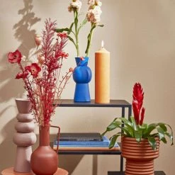 Mica Decorations Vases Vase En Métal Brun H20 -Sablie Vases Soldes vase en metal brun h20 3