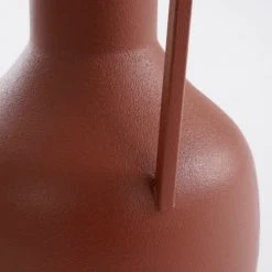 Mica Decorations Vases Vase En Métal Brun H20 -Sablie Vases Soldes vase en metal brun h20 5